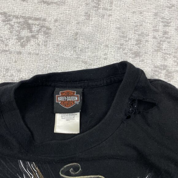 Harley Davidson T Shirt Four Rivers Grand Rivers KY Ride Free Men’s Size Large - Picture 4 of 7